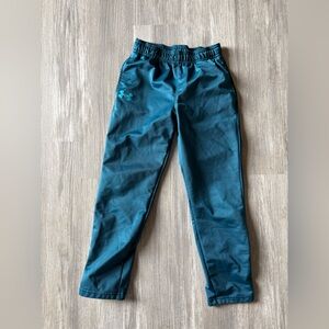 Boys Under Armour Teal Jogger Pants